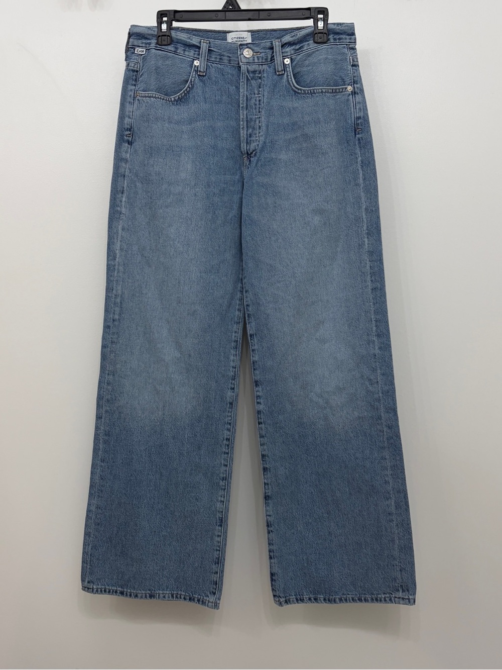 Citizens of Humanity Annina wide Leg Jeans size 28 light medium vintage wash - Picture 2 of 13
